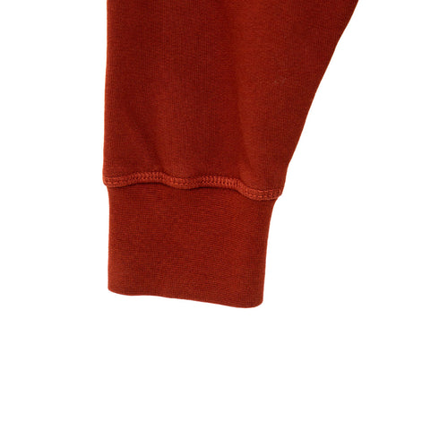POP Trading Company Logo Hooded Sweat Fired Brick/Mesa Rose POPAW23_01-011 Degli Uberti